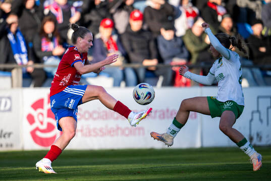 Vittsjös Julia Tunturi och Hammarbys Fanny Peterson