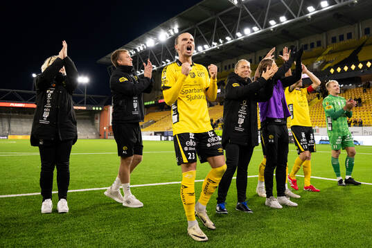 Elfsborgs Niklas Hult jublar