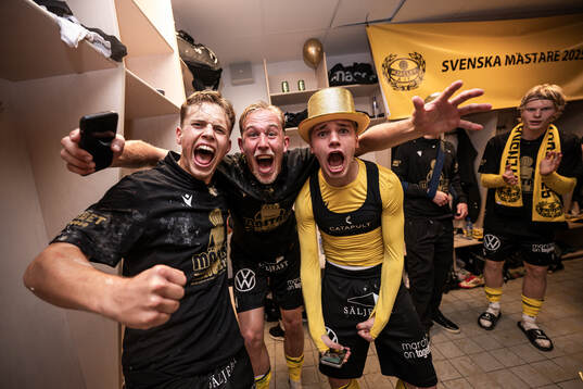 Mjällbys Ludwig Malachowski Thorell, Herman Johansson och