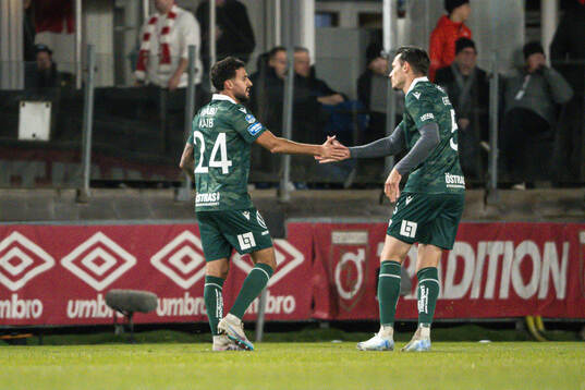 Halmstads Rami Kaib jublar