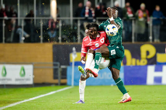 Degerfors Philippe Ndinga Ossiabadjouo och Halmstads Niilo