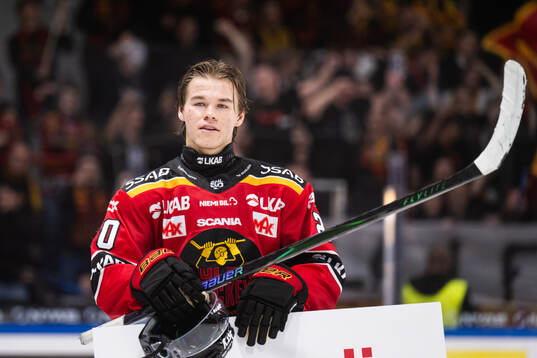 Luleås Casper Juustovaara Karlsson