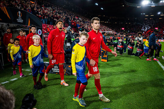 Noah Jean Holm and Jacob Ebsen Sørensen of Brann