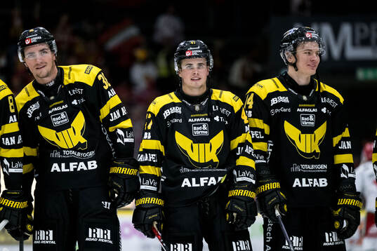 Västerås Olle Norberg, Patrick Guay och Max Karlsson