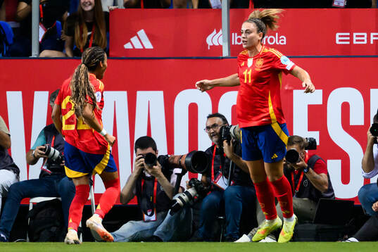 Alexia Putellas of Spain celebrates