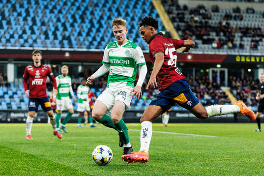 Västerås Karl Gunnarsson och Örgrytes Waylon Ramon