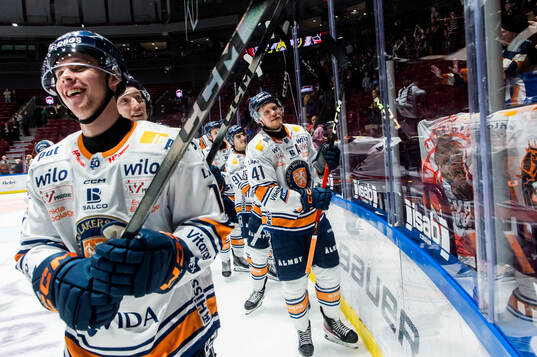 Växjös Ludvig Nilsson jublar