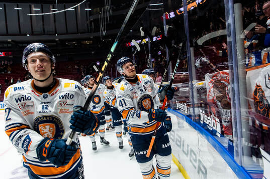 Växjös Ludvig Nilsson jublar