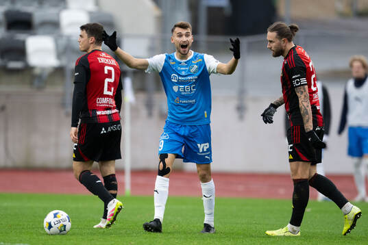 Oddevolds Linus Tornblad reagerar