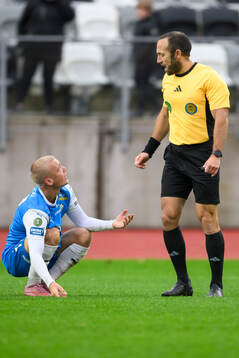 Oddevolds Olle Kjellman Olblad och Domare Kaspar Sjöberg