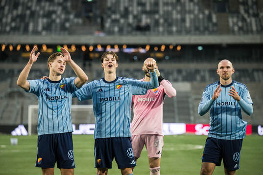 Djurgårdens Miro Tenho, August Priske Flyger och Marcus