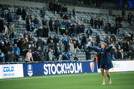 Djurgårdens Rasmus Schuller jubel