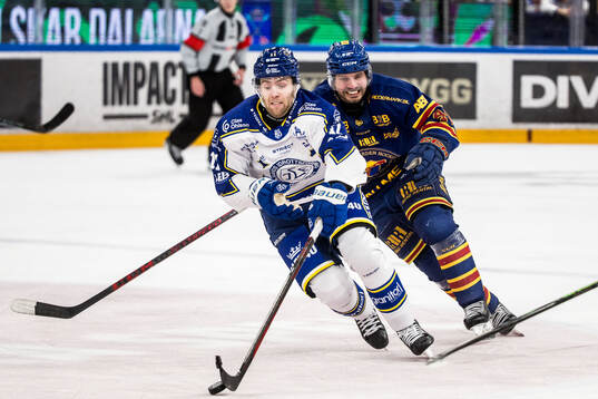 Leksands Wiktor Nilsson och Djurgårdens Charles Hudon