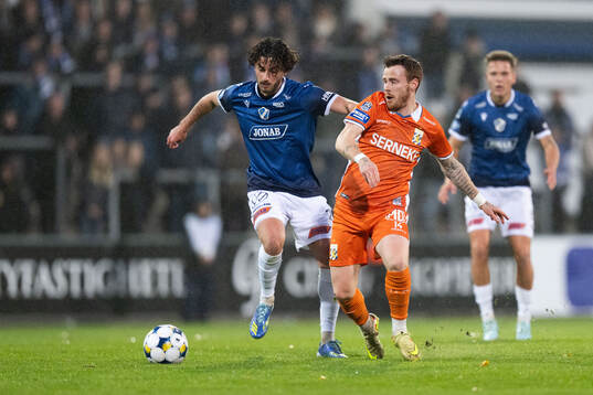 Halmstads Rocco Ascone och IFK Göteborgs Tobias Heintz