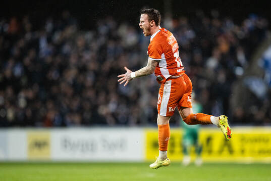 IFK Göteborgs Tobias Heintz jublar