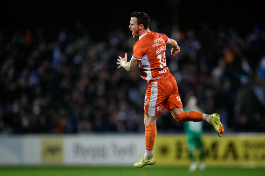 IFK Göteborgs Tobias Heintz jublar