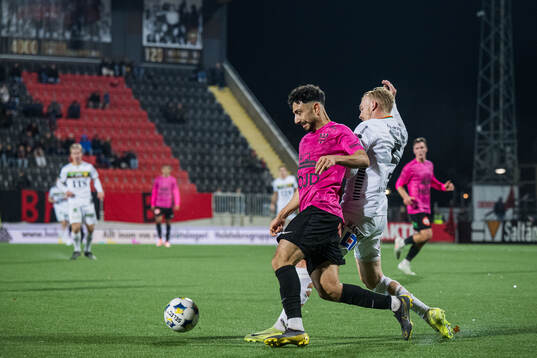 Brommapojkarnas Daleho Irandust och GAIS Robin Wendin