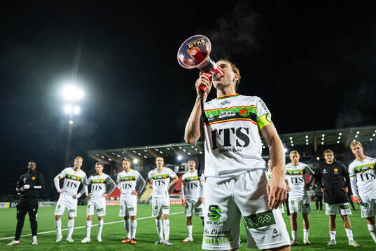 GAIS August Wängberg jublar