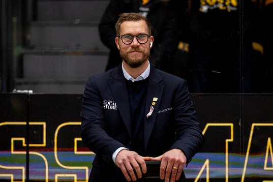 Skellefteås assisterande tränare Andreas Falk