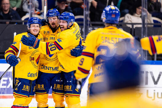 Djurgårdens Joseph Snively, Philip Holm och Jacob Josefson