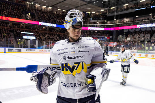 HV71s målvakt Frederik Dichow