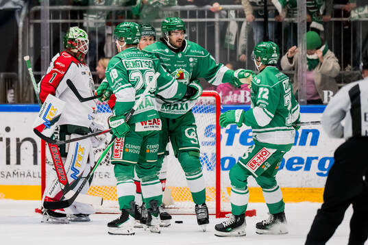 Rögles Anton Bengtsson, Dennis Everberg och Daniel Zaar