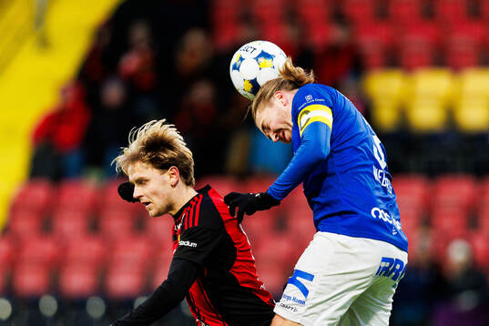 Östersunds Simon Marklund och Trelleborgs Charlie Weberg