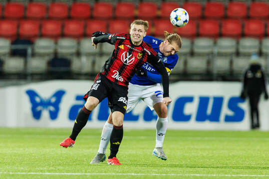 Östersunds James Joseph Kirby och Trelleborgs Charlie