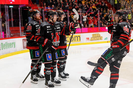 Örebros Kalle Kossila, Linus Arnesson och David