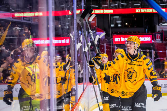 Skellefteås Lars Bryggman jublar