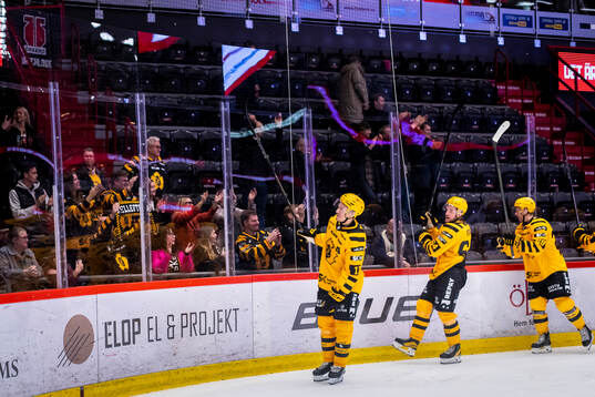 Skellefteås Pär Lindholm, Jonathan Pudas och Mikkel