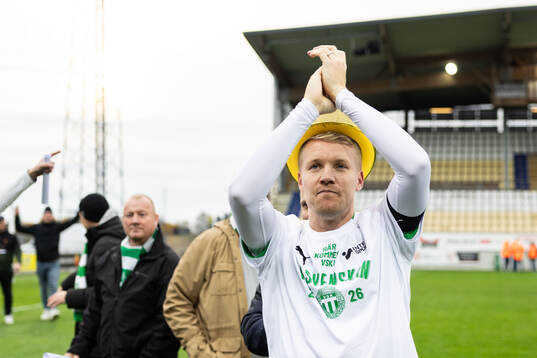 Västerås Simon Johansson jublar
