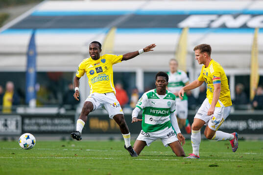 Falkenbergs Wanbe Godwin Aguda, Tim Stålheden och