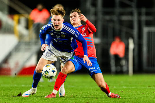 GIF Sundsvalls Hugo Aviander och Helsingborgs Casper Ljung
