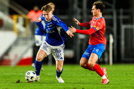 GIF Sundsvalls Hugo Aviander och Helsingborgs Casper Ljung