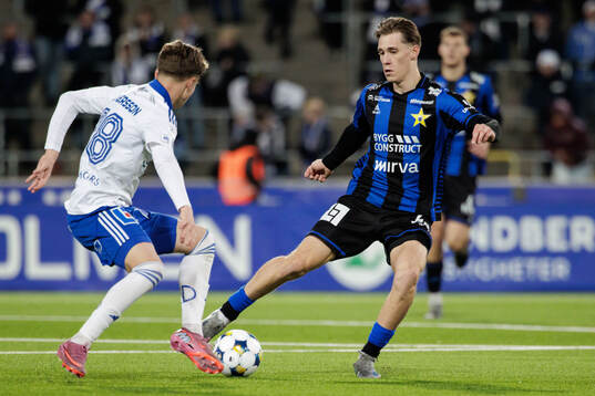 IFK Norrköpings Åke Andersson och Sirius Marcus Lindberg
