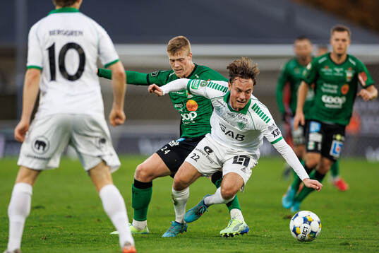 Varbergs Emil Hellman och Brages Cesar Weilid