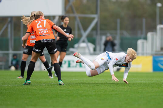 Kristianstads Viktoria Persson och Djurgårdens Olivia