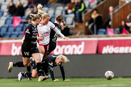 IK Uppsalas Älvali Lindström och Umeås Elvira