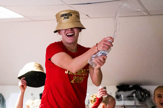 Nea Emilia Lehtola of Brann celebrates