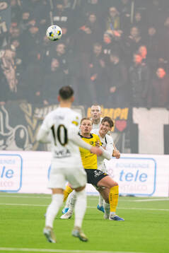 Elfsborgs Simon Olsson och AIKs Fredrik Nissen