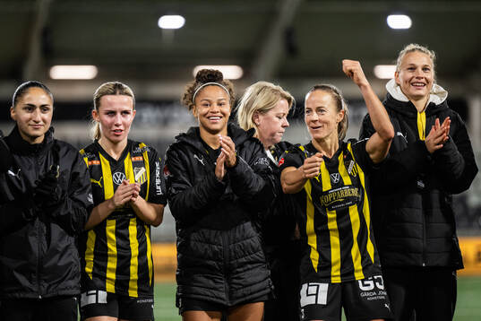 Häckens Nathalie Staaf, Felicia Schröder, Aivi Luik och