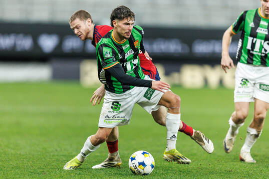 GAIS William Milovanovic och Östers Daniel Ljung