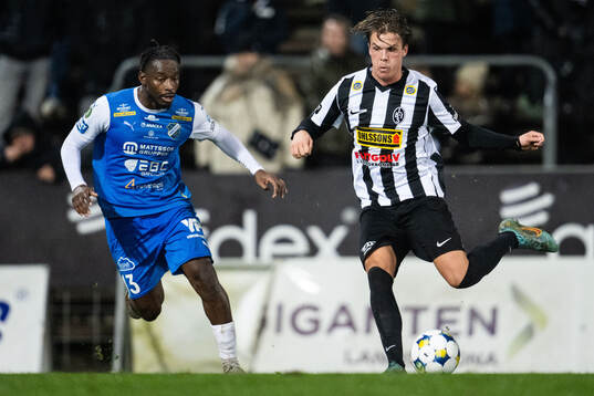 Oddevolds York Rafael och Landskronas Victor Karlsson