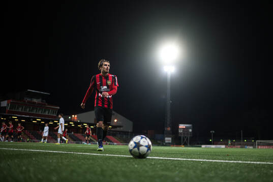 Leart Krasniqi of Brommapojkarna