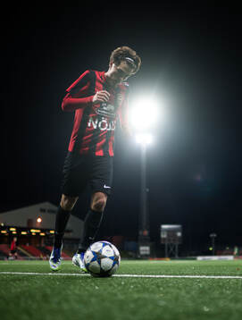 Leart Krasniqi of Brommapojkarna