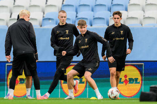 Daniel Gudjohnsen and Viggo Jeppsson