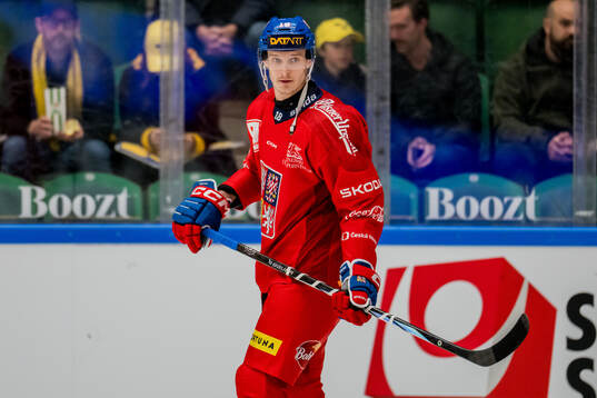 Dominik Kubalik of Czech Republic