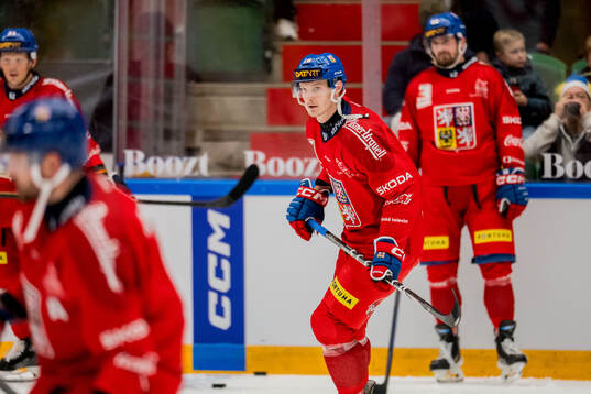 Dominik Kubalik of Czech Republic