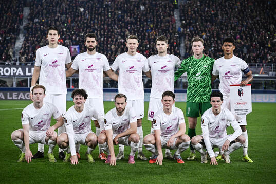 The starting eleven of Brann